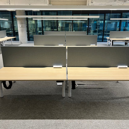 Haworth HAT Elements Electric Sit Stand Double Desk