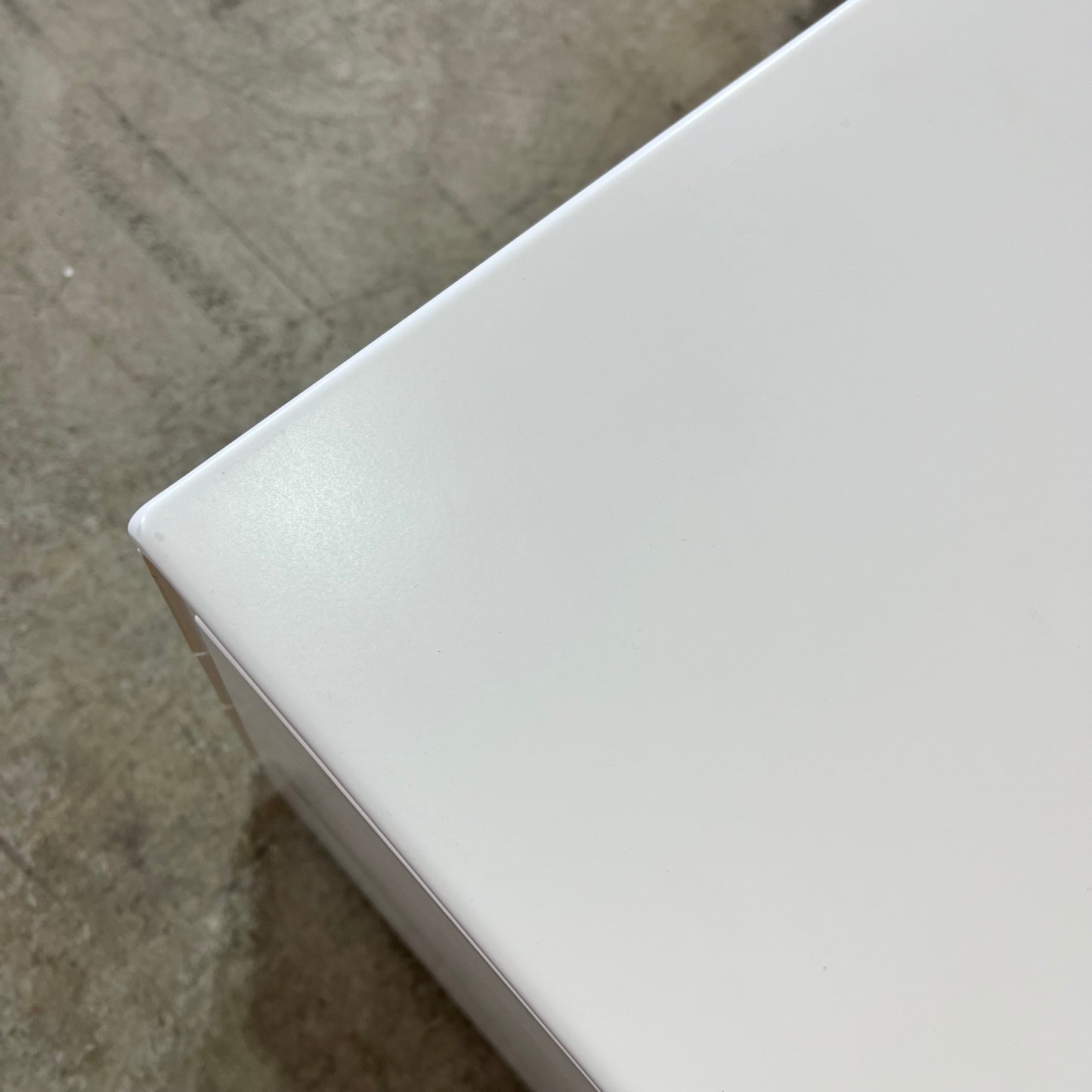 3-Drawer Pedestal in White
