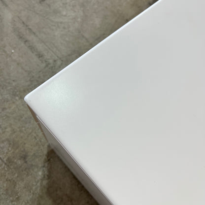 3-Drawer Pedestal in White