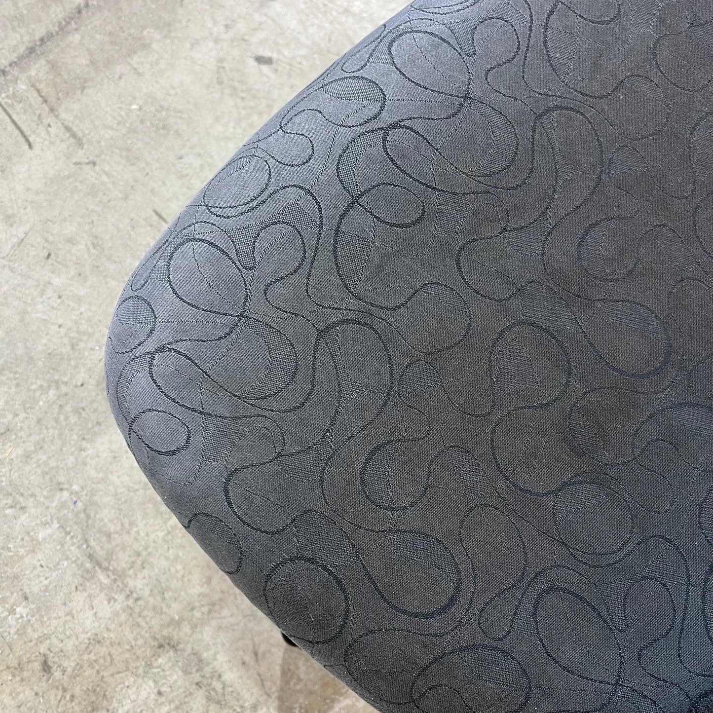 Grey Patterned Task Chair