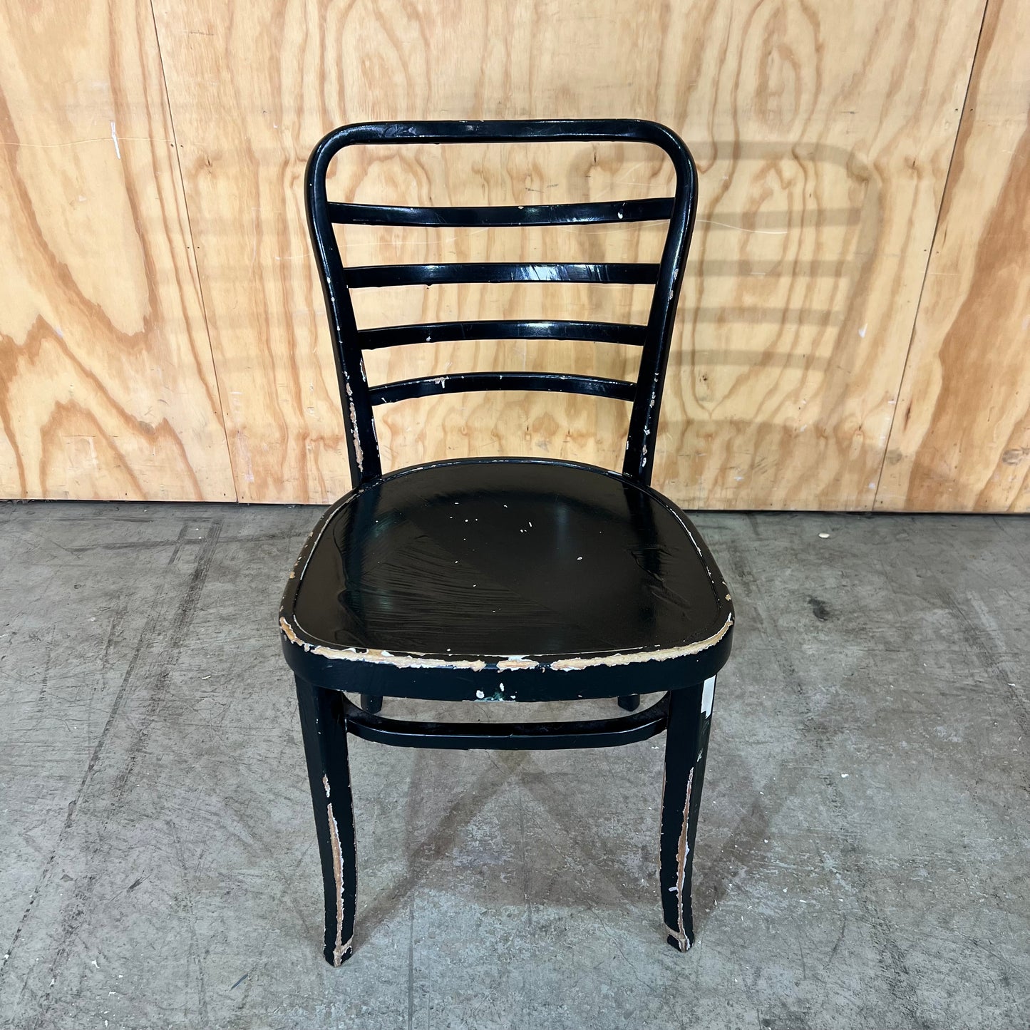Thonet Horizontal Slat-Back Café Chair