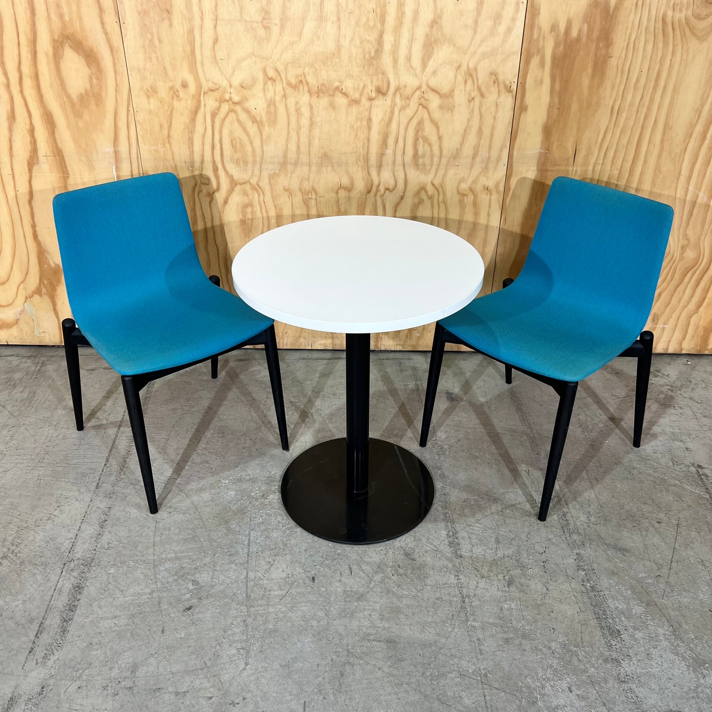 Malmö Chair by Pedrali in Teal