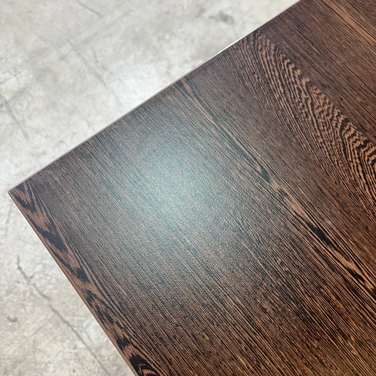 Dark Timber Laminate Square Cafe Table
