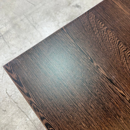 Dark Timber Laminate Square Cafe Table