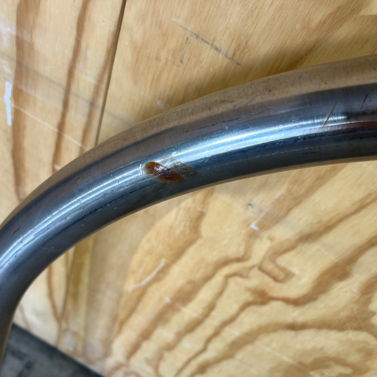 Chrome Bike Rack