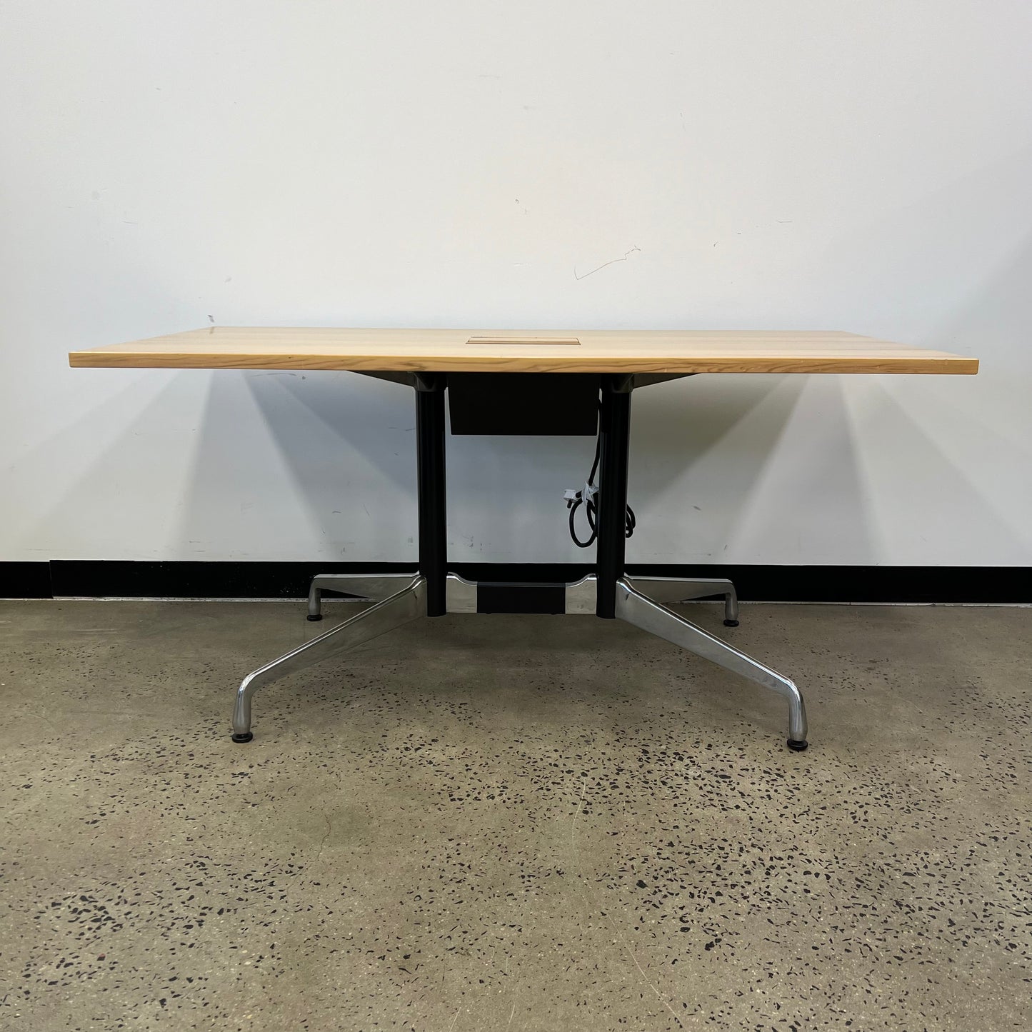 Meeting Room Table with Timber Veneer