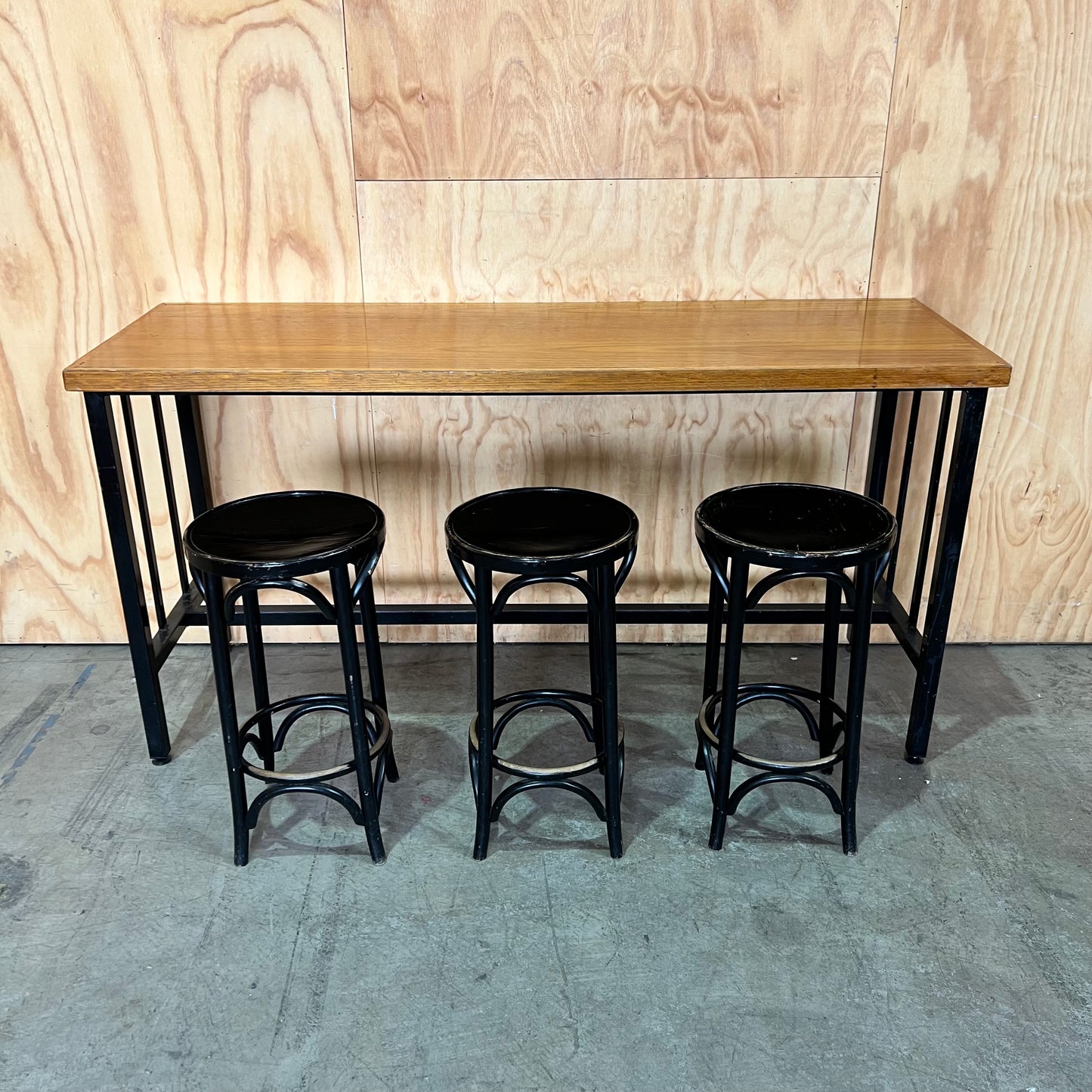 High Timber Table - 3 Seater