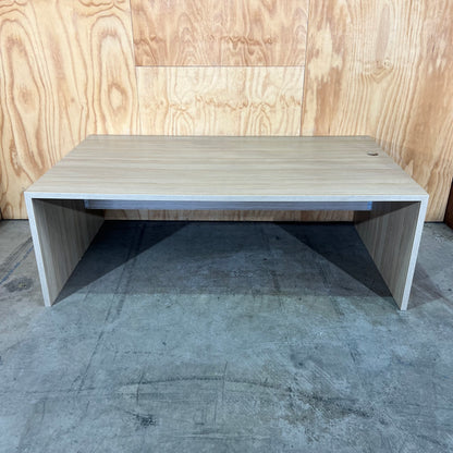 Large Ash Veneer Desk