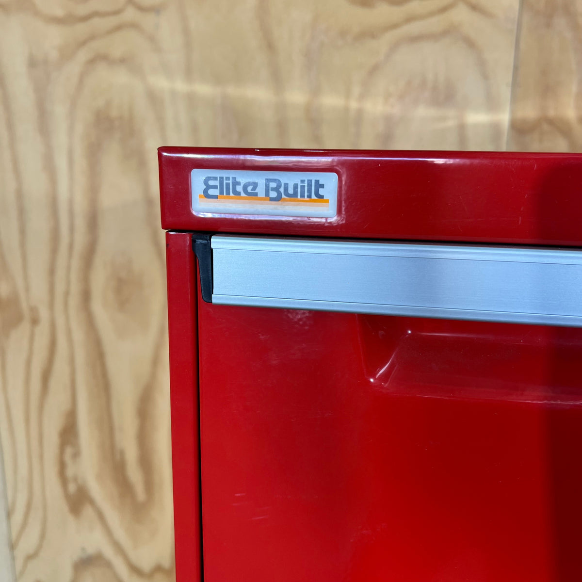 EliteBuilt Red Four Drawer Filing Cabinet