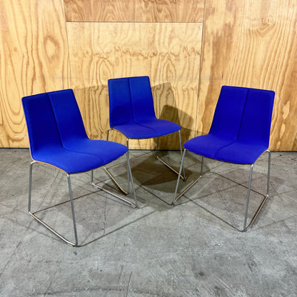 Schamburg Alvisse Miles Side Chair in Blue
