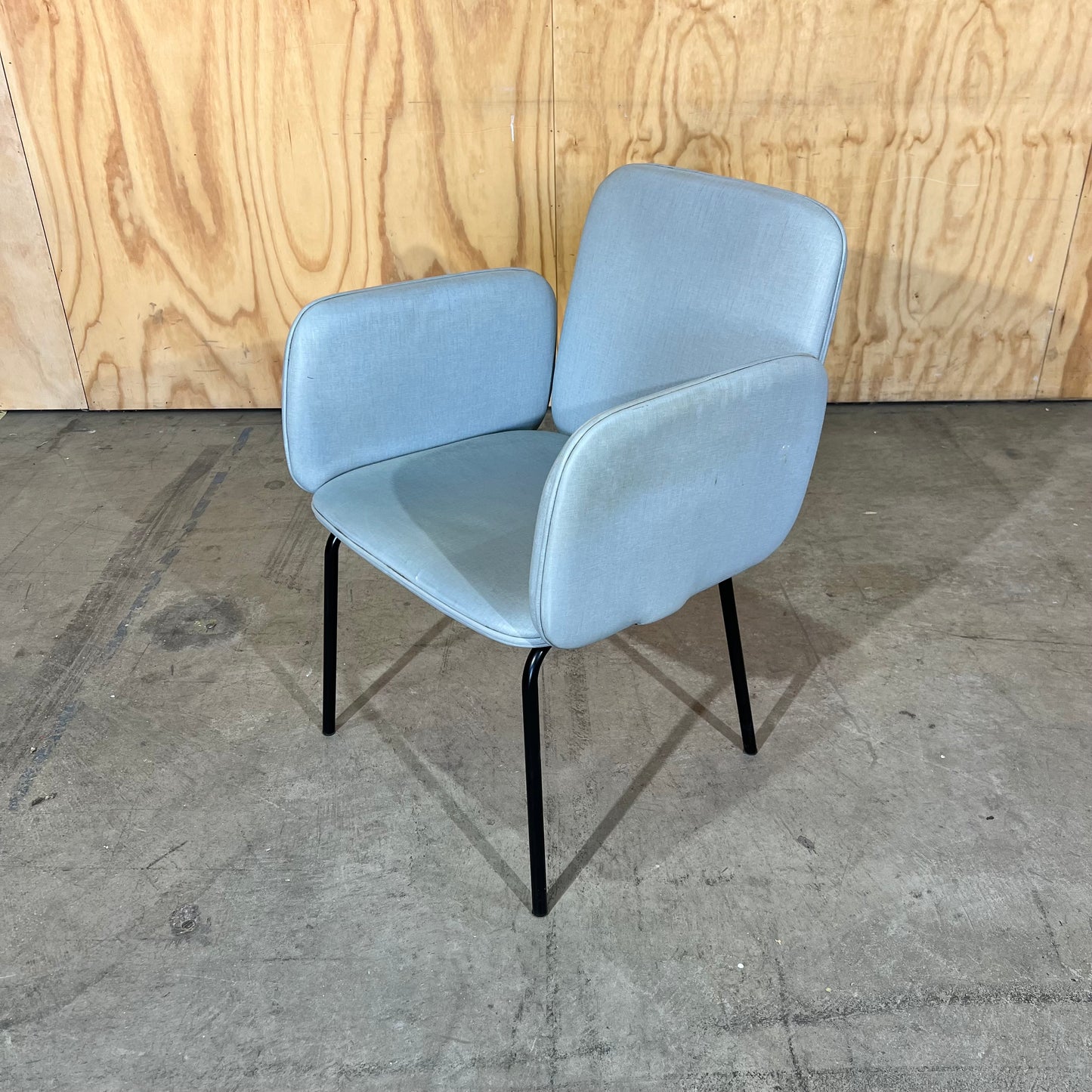 Commercial Modernist Style Vinyl Wrap Chairs