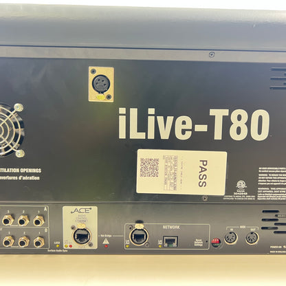 Allen & Heath iLive-T80 Digital Mixing Console Control