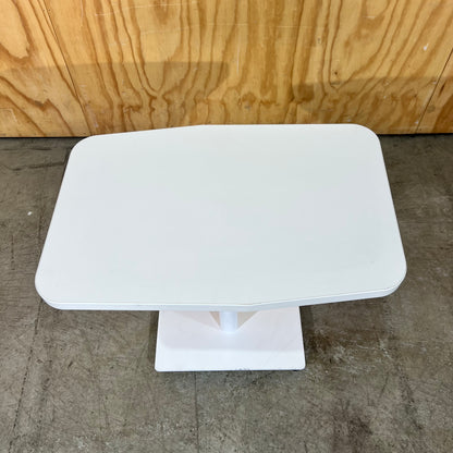 Small White Rounded Table