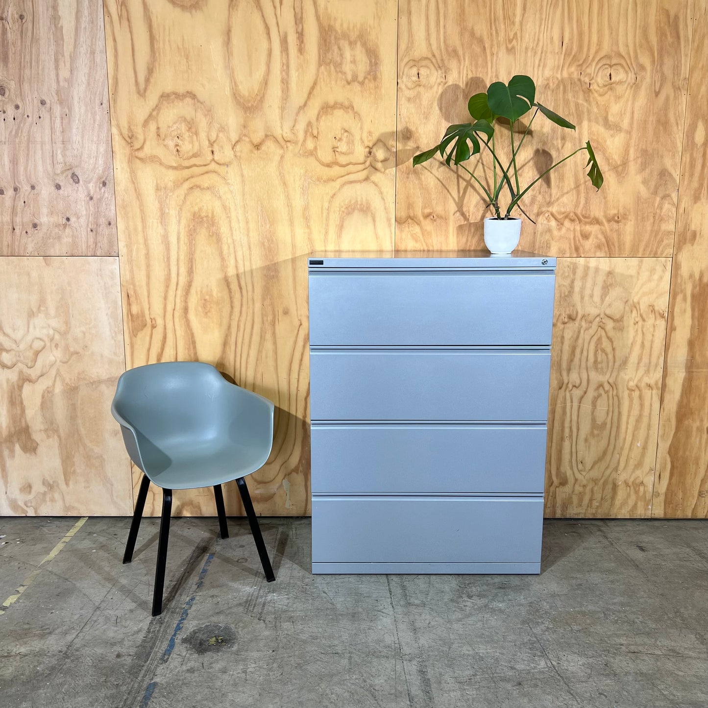 Schiavello 4 Drawer Lateral Filing Cabinet