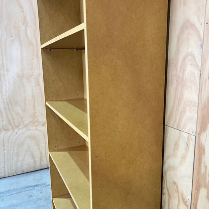 Tall bookshelf with 4 adjustable shelves