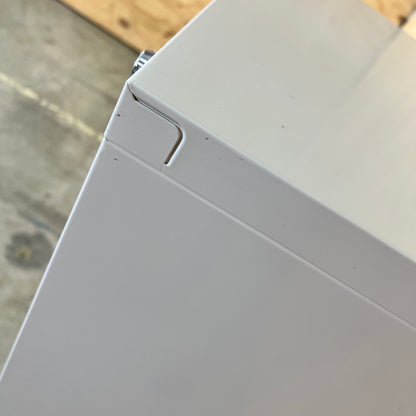 Mercury Light Grey Metal Filing Cabinet