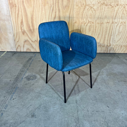 Commercial Modernist Style Vinyl Wrap Chairs