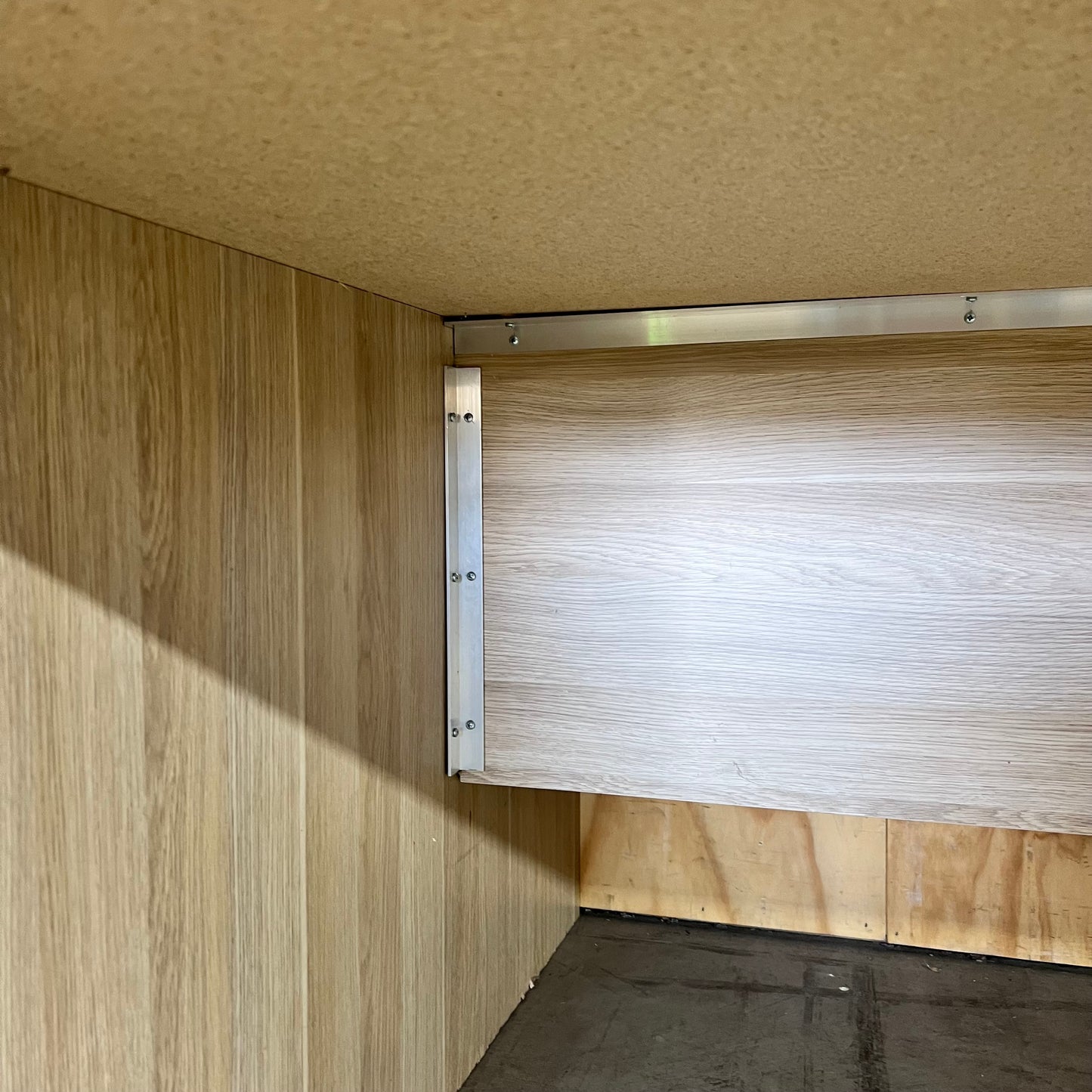 Large Ash Veneer Desk