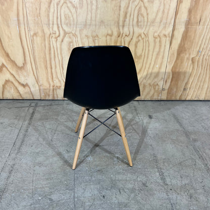 Black replica Eames Moulded Chair