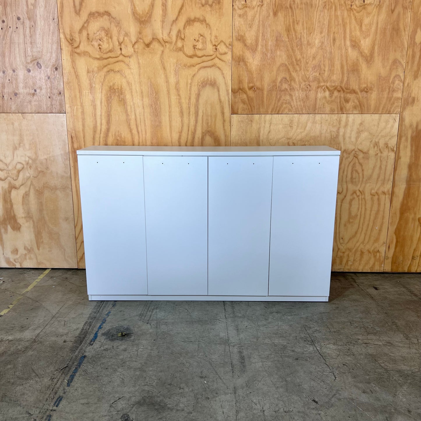 White 4-Door Sideboard
