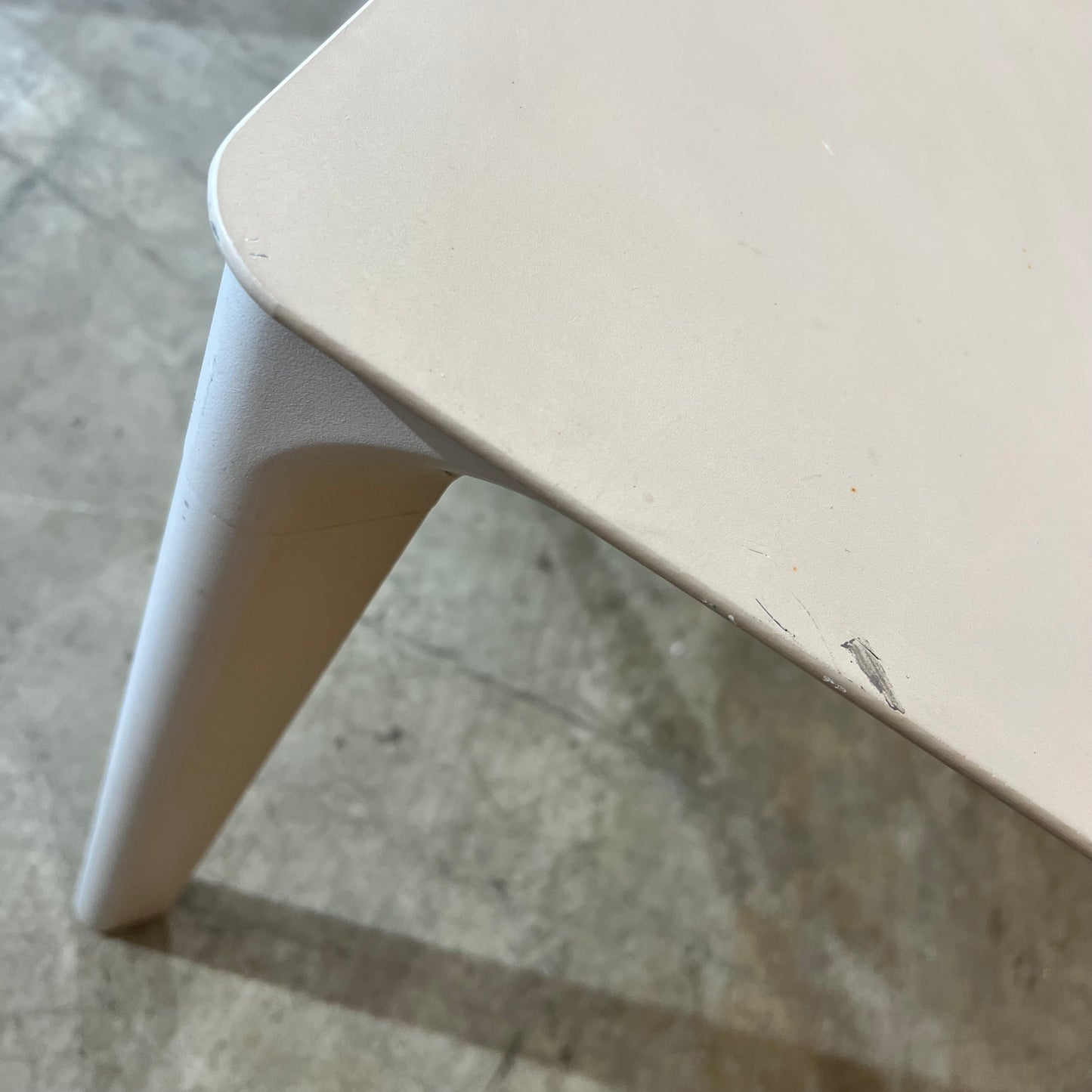 Light Grey Outdoor Table