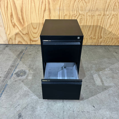 Statewide 2 Drawer Filing Cabinet in Black