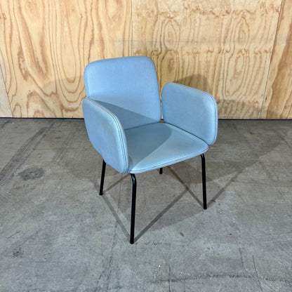 Commercial Modernist Style Vinyl Wrap Chairs