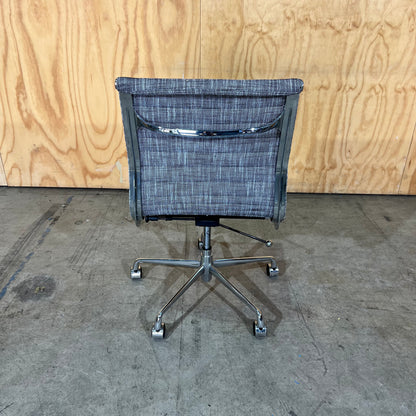 Grey Upholstery and Chrome Task Chair