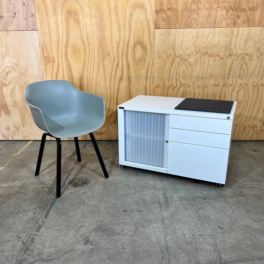 Schiavello Mobile Storage Caddy with Tambour & Seat Pad