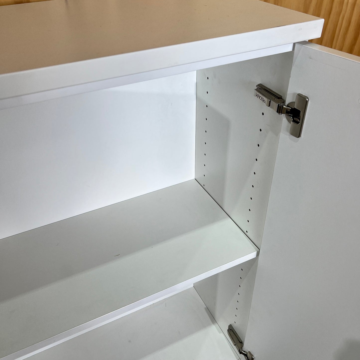 White 4-Door Sideboard