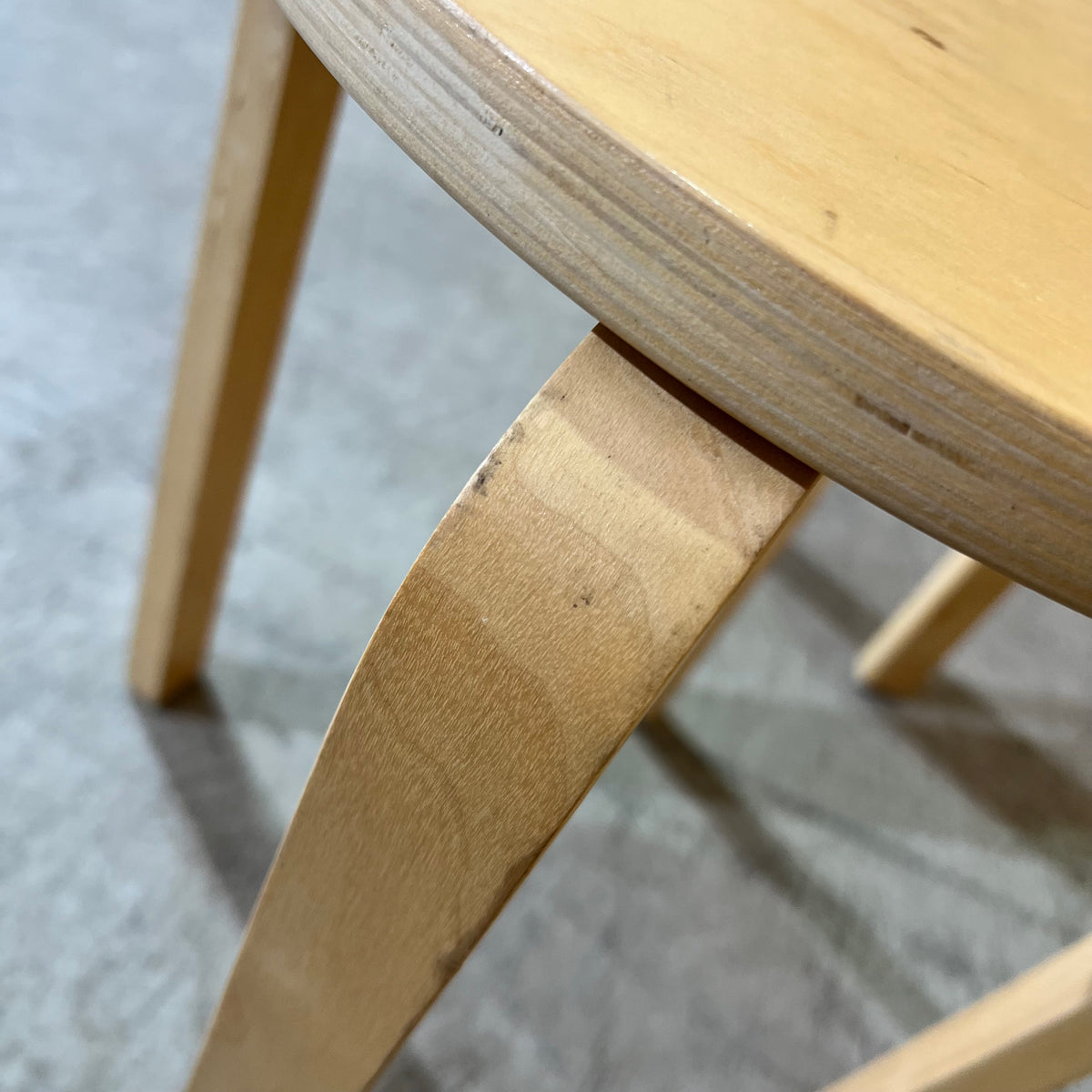 Vintage IKEA Frosta Birch Bentwood Stools