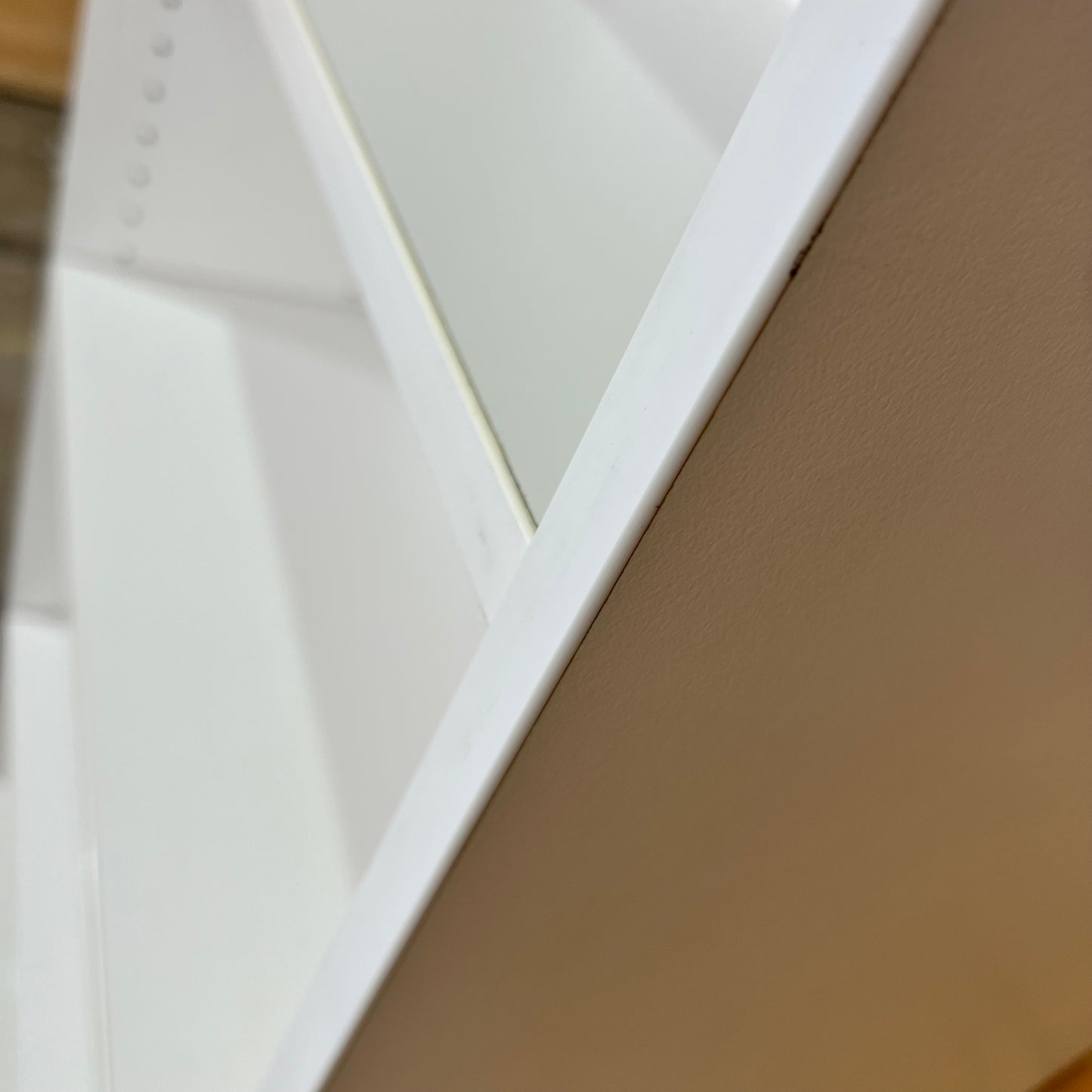 Small White Laminate Bookshelf