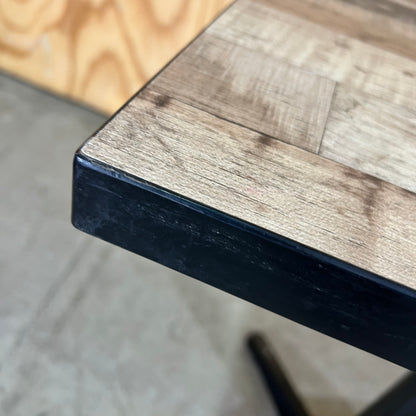 Reclaimed Wood Look Bistro Table