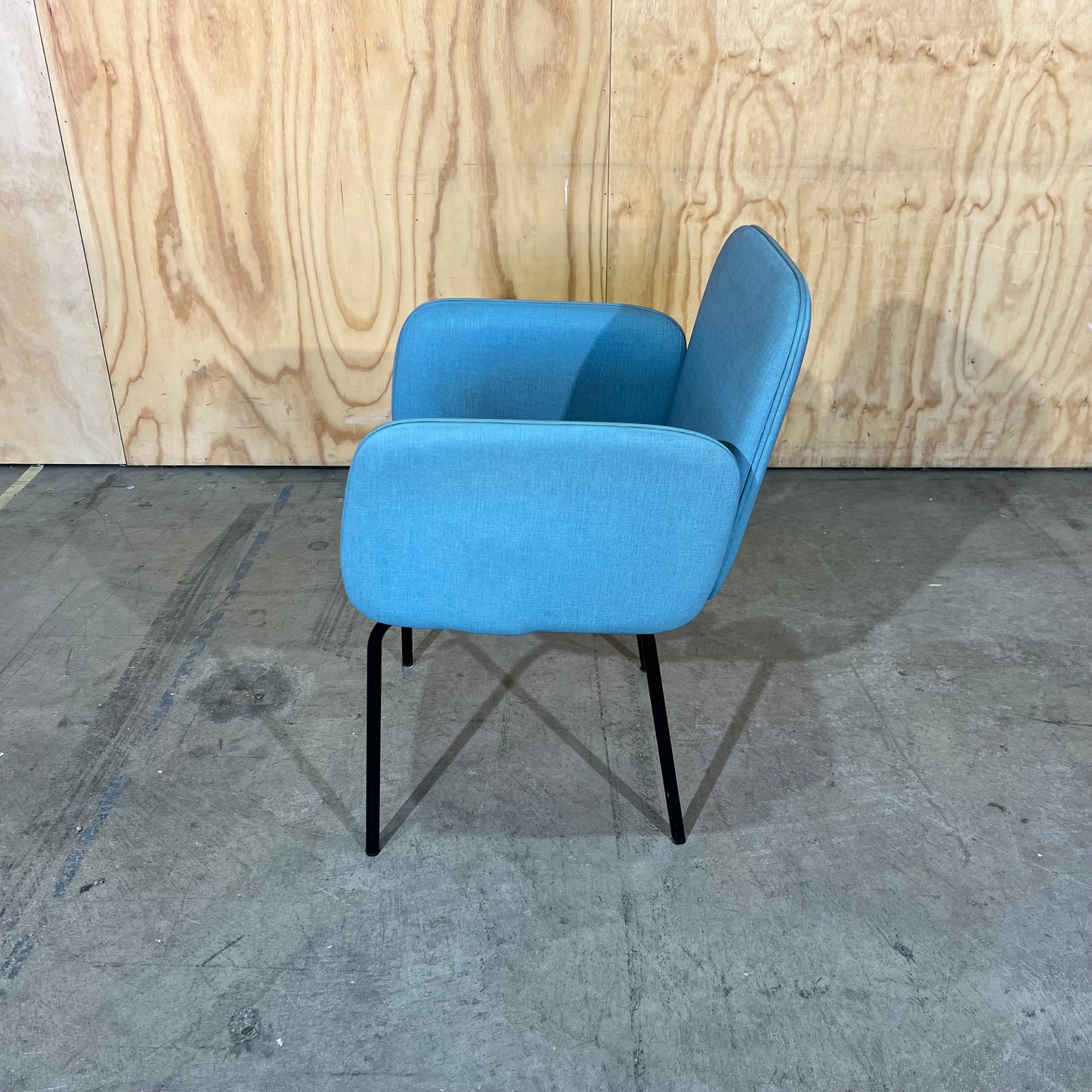 Commercial Modernist Style Vinyl Wrap Chairs