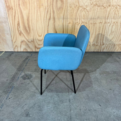 Commercial Modernist Style Vinyl Wrap Chairs