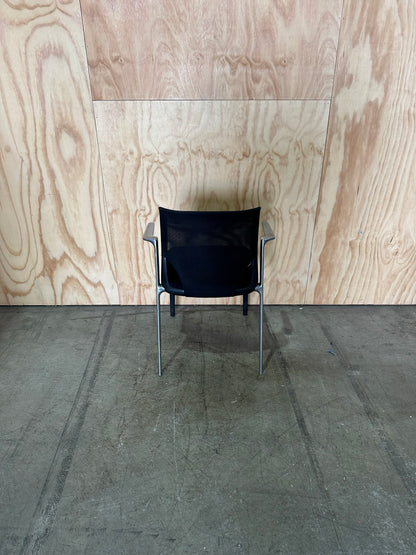 Vitra MedaSlim Office Chair Mesh Back with Chrome Arms