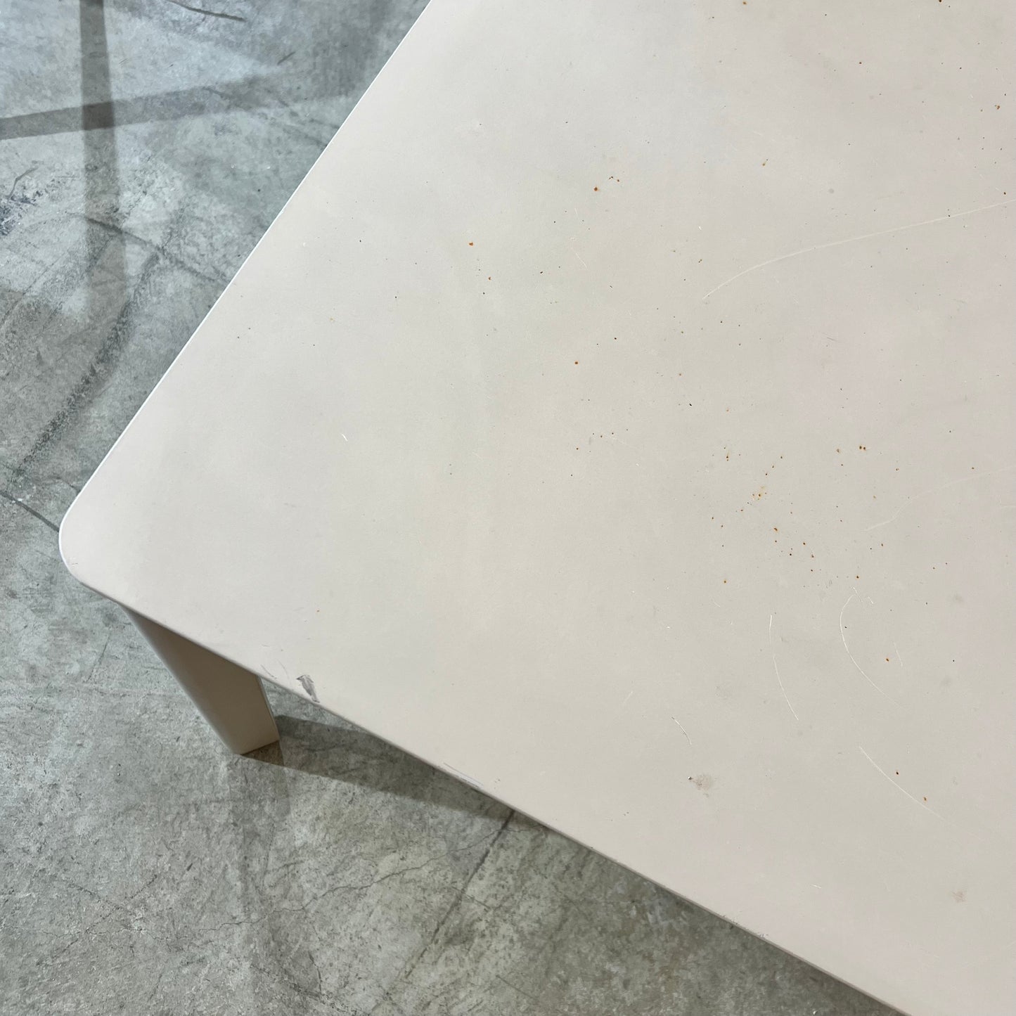 Light Grey Outdoor Table