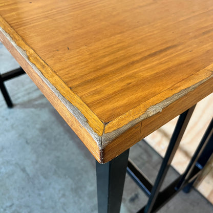 Timber Narrow High Table