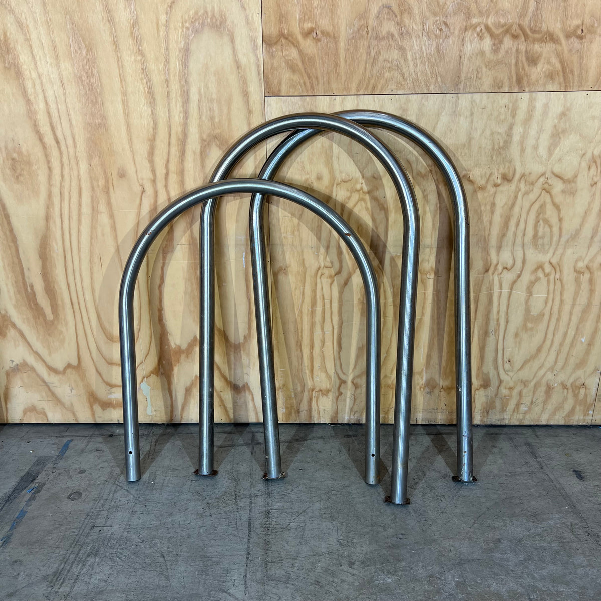 Chrome Bike Rack