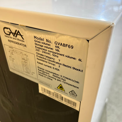 69L GVA Bar Fridge