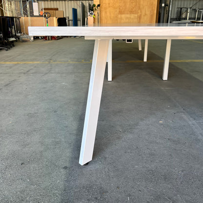 Commercial Boardroom Table with Cable Boxes - 20 Seater