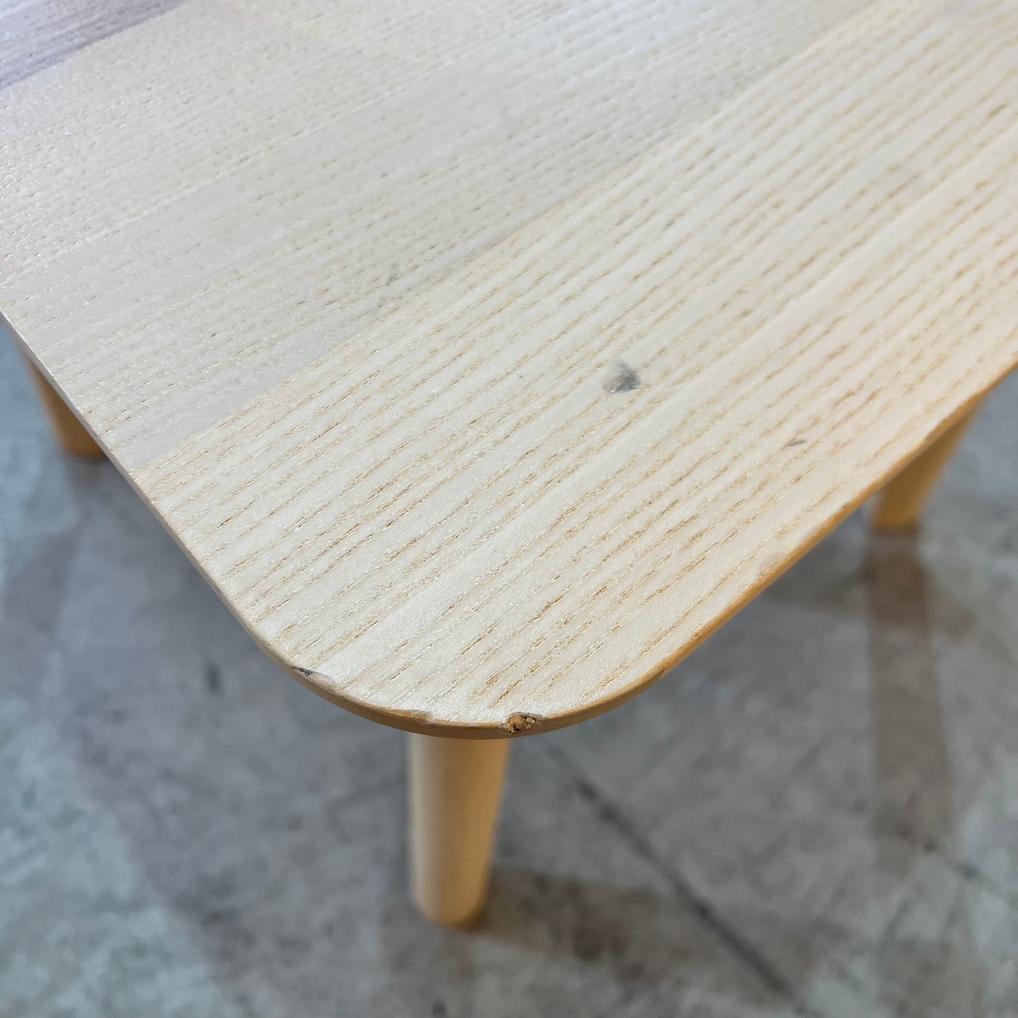 Light Ash Accent Side Table