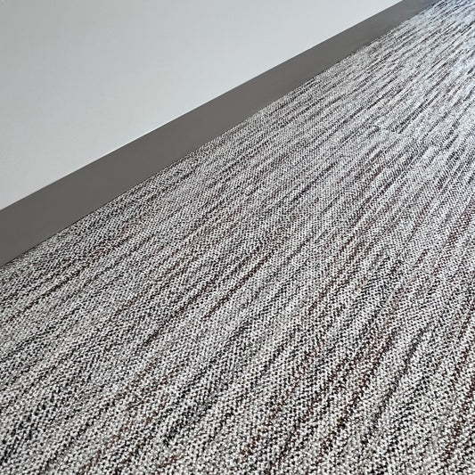 EcoWorx Reclaimed Carpet Panel - Light Grey with Red/Brown streaks - 100sqm