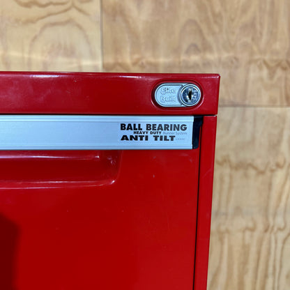 EliteBuilt Red Four Drawer Filing Cabinet