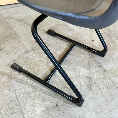 Charcoal Cantilever Student Chair