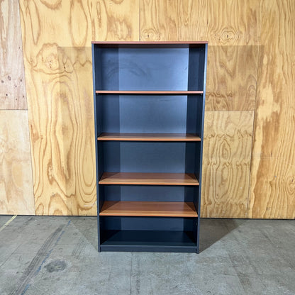 Timber and Slate Laminate Bookshelf