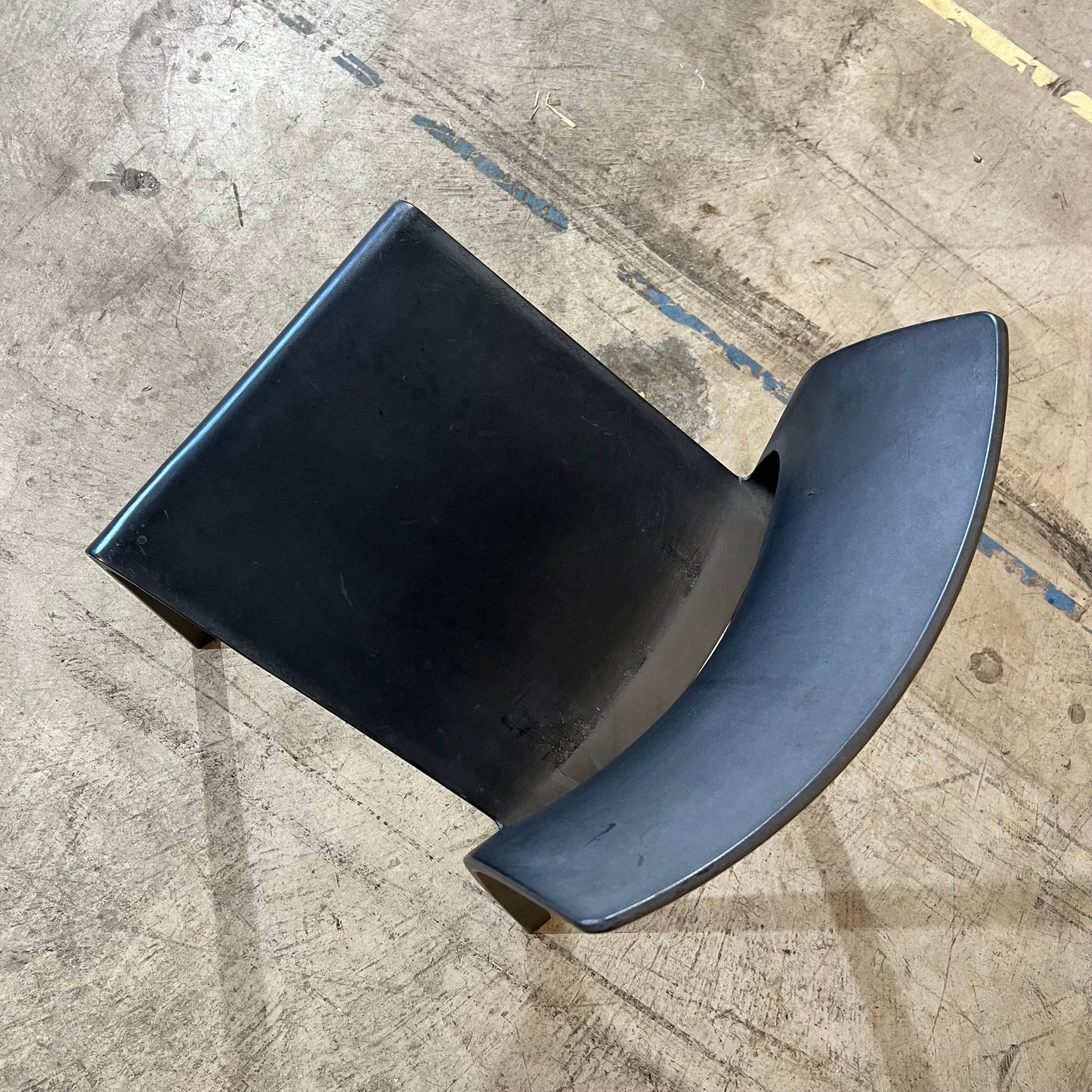 Charcoal Outdoor Stackable Chair