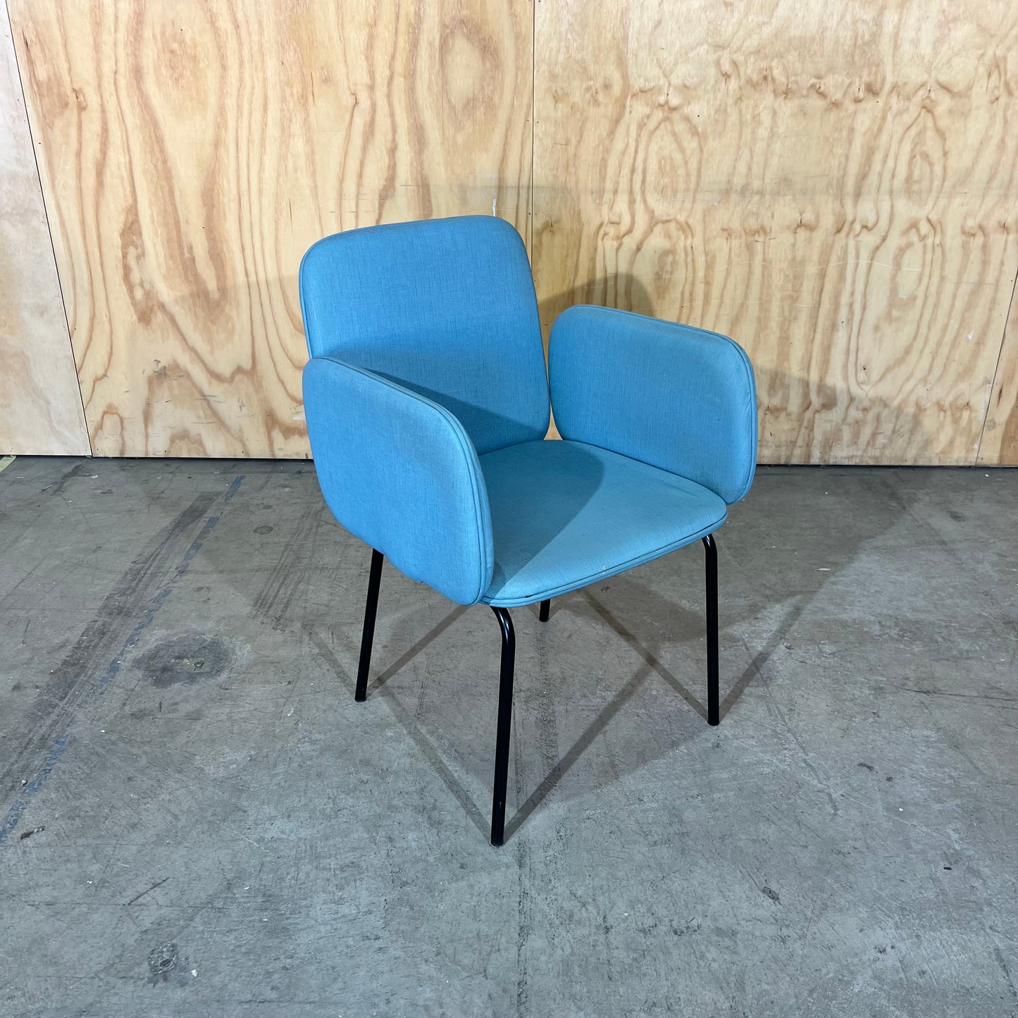 Commercial Modernist Style Vinyl Wrap Chairs