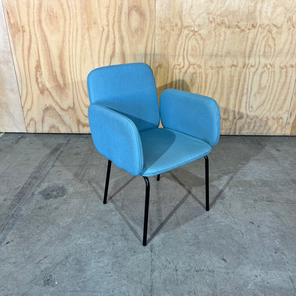 Commercial Modernist Style Vinyl Wrap Chairs