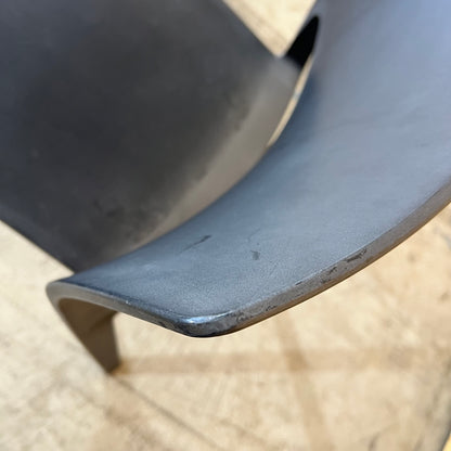 Charcoal Outdoor Stackable Chair
